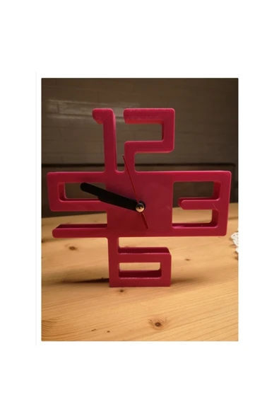 TuransoyCraft Meaningless Modern Dekor Duvar Saati - Resim 2