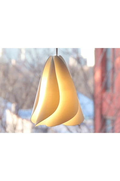 TuransoyCraft Rose Modern Sarkıt Avize - Resim 3
