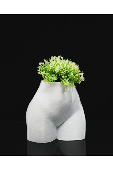 TuransoyCraft Vücut Büst Vazo - Kadın 15 Cm ürün görseli 1