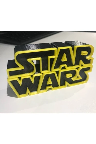 TuransoyCraft Star Wars Logo Standı 20cm - Resim 5