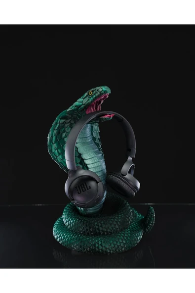 TuransoyCraft Kral Kobra Yılan Gaming Headphone Kulaklık Standı ürün görseli 1