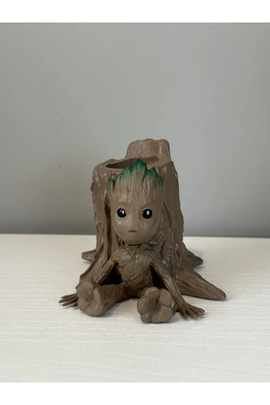 worksofart3D Groot Baskılı Hologram Kalemlik Makyaj Çantası - Resim 7