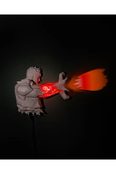 TuransoyCraft Street Fighter Lamba Street Fighter Aduket Lamba Ryu Hoshi Lamba 17CM ürün görseli 1
