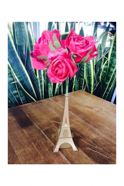 TuransoyCraft Eiffel Lux Modern Minimalist Vazo 15 Cm ürün görseli 1