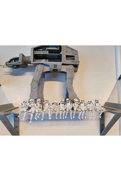 TuransoyCraft Stormtrooper Star Wars Kitaplık Toplu 15'li Figür Seti ürün görseli 1