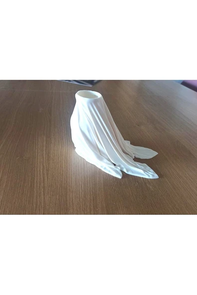 TuransoyCraft Ghost Dekoratif Modern Vazo - Resim 3