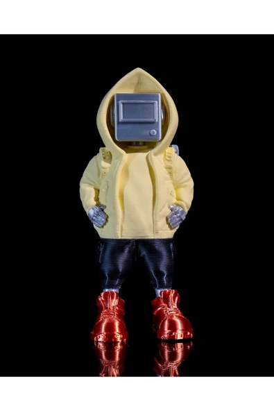 TuransoyCraft Uzay Çağı Underground İnsan Robot Oyuncağı 15CM ürün görseli 1