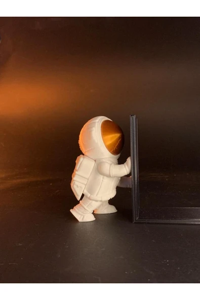 TuransoyCraft Astronot Kitap Tutucu - Resim 3