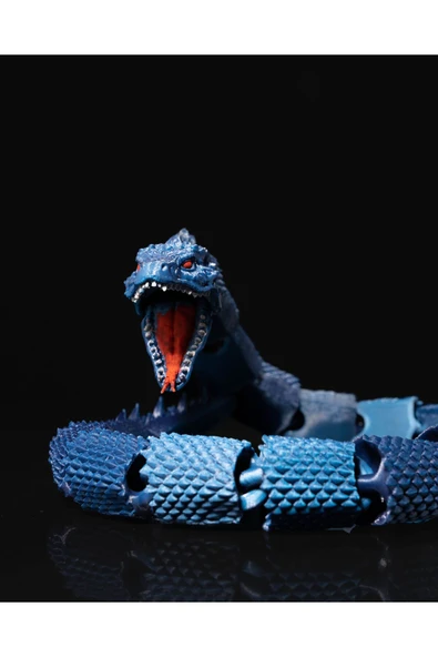 TuransoyCraft Harry Potter Sırlar Odası Basilisk Hareketli Figür Slytherin Yılanı 35 CM (DEV BOY) ürün görseli 1
