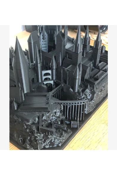 TuransoyCraft Hogwarts Cadılık Ve Büyücülük Okulu Harry Potter Maket Biblo (büyük Boy) ürün görseli 1