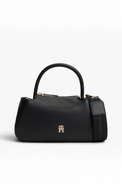TH LOGOTAPE MINI SATCHEL Kadın Siyah Çanta - AW0AW18743 ürün görseli 1