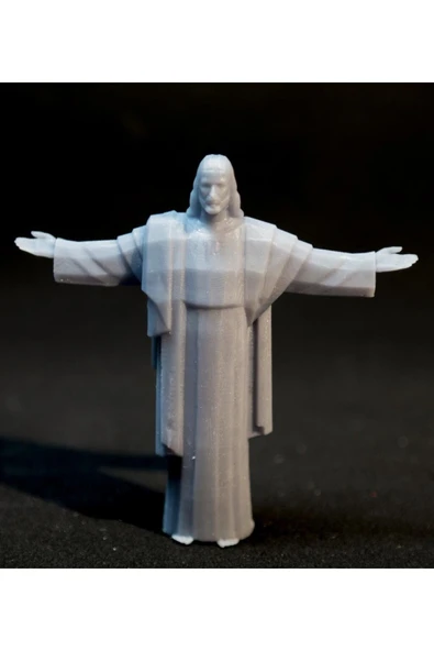 TuransoyCraft Brezilya Kurtarıcı Isa Heykeli Jesus Christ 15 Cm(büyük Boy) ürün görseli 1