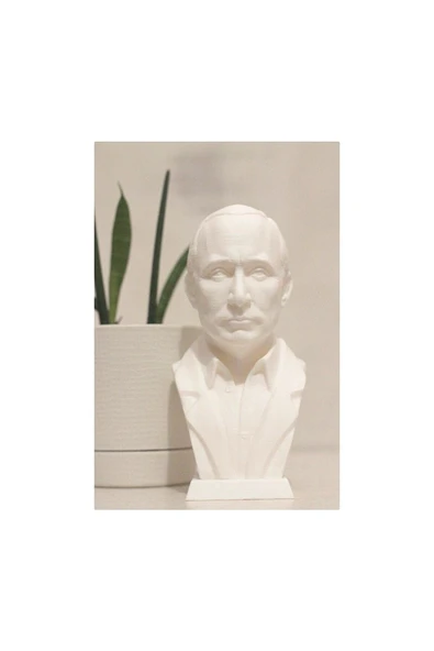TuransoyCraft Vladimir Putin Büst 15cm - Resim 3
