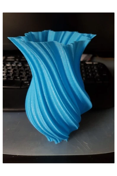 TuransoyCraft Waves Dekoratif Modern Vazo ürün görseli 1
