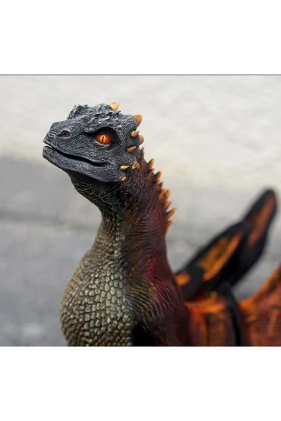 TuransoyCraft Rhaegal Ejderha Game Of Thrones Drogon Boyalı Figür 15 Cm (büyük Boy) ürün görseli 1