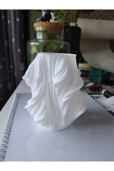 TuransoyCraft Confuse Dekorarif Modern Vazo İskandinav Hayalet Vazo 20CM ürün görseli 1