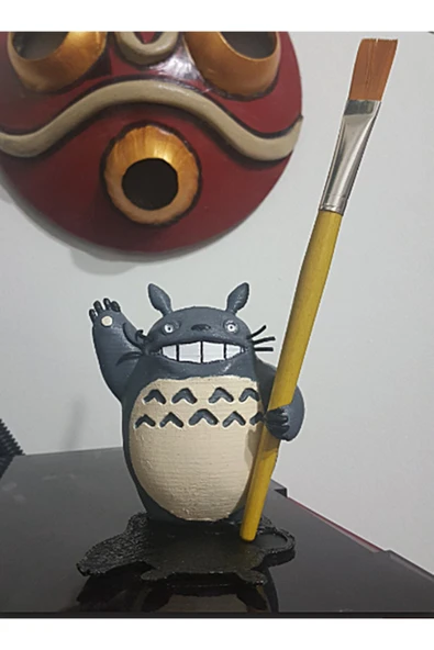 TuransoyCraft Totoro Kalem Tutucu 10 Cm ürün görseli 1