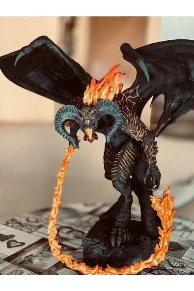 TuransoyCraft Balrog Yüce Iblis Boyalı Figür 30 Cm Yüzüklerin Efendisi Lotr (DEV BOY) ürün görseli 1
