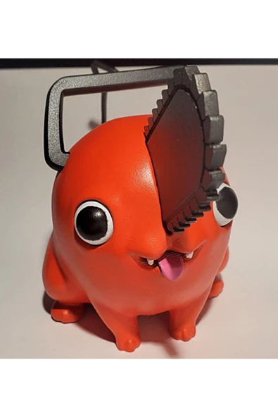TuransoyCraft Man Pochita Boyalı Figür 10 Cm ürün görseli 1