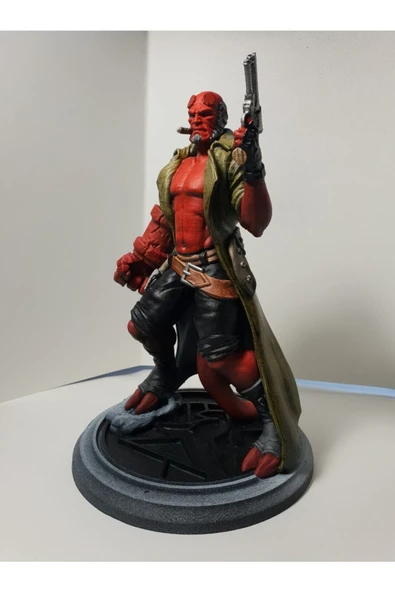 TuransoyCraft Hellboy Marvel Boyalı Figür 26 Cm (dev Boy) - Resim 8
