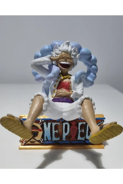 Plasteel Monkey D. Luffy / Nika/ Gear 5/one Piece/figür - Resim 2