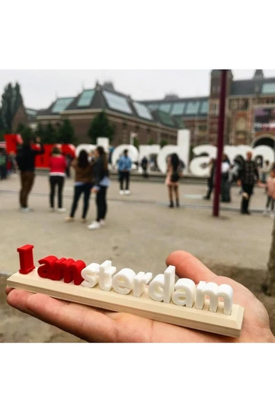 TuransoyCraft I Amsterdam Dekoratif Biblo 20 Cm ürün görseli 1