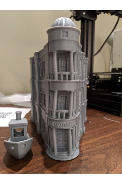 TuransoyCraft Gringotts Büyücülük Bankası Figür Harry Potter ürün görseli 1
