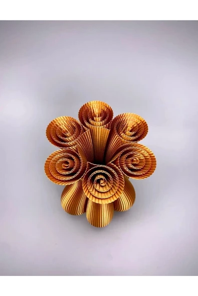 TuransoyCraft Coil Dekoratif Vazo - Resim 2