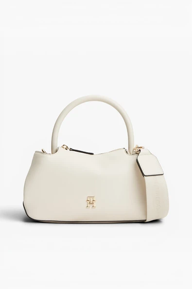 TH LOGOTAPE MINI SATCHEL Kadın Bej Çanta - AW0AW18743 ürün görseli 1