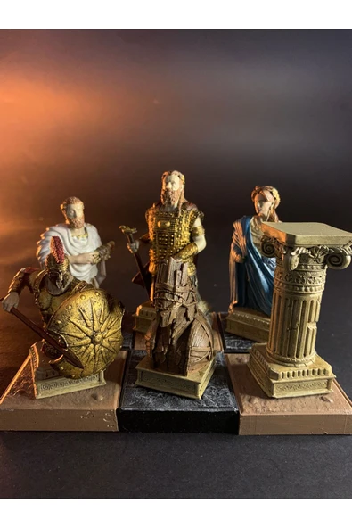 TuransoyCraft Vikingler Satranç Takımı Seti (Kutulu) ürün görseli 1