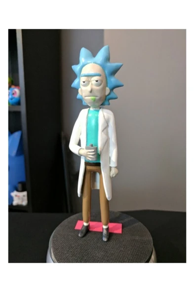 TuransoyCraft Ricki Sanchez Rick And Morty Boyalı Figür 20 cm (büyük Boy) ürün görseli 1