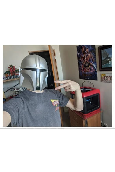 TuransoyCraft The Mandalorian Kask Maske ürün görseli 1
