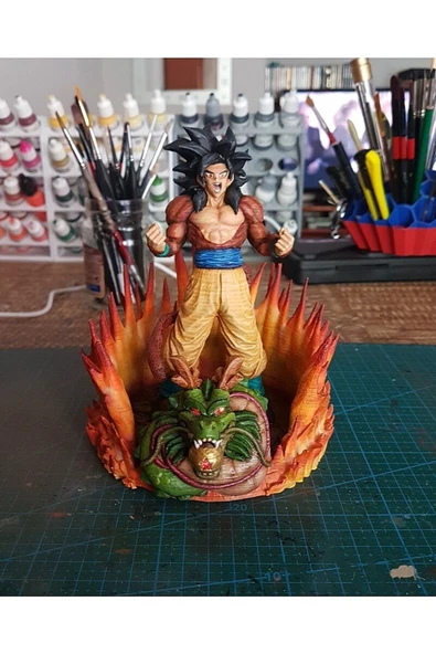 TuransoyCraft Dragon Ball Gt Soku Ss4 Boyalı Figür 20 cm ürün görseli 1
