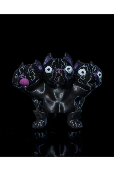 TuransoyCraft Harry Potter Felsefe Taşı Cerberus Çift Başlı Köpek Fluffy Hareketli Oyuncak 13 CM ürün görseli 1