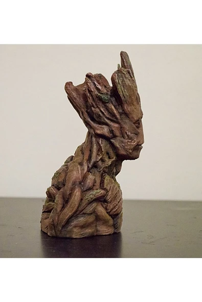 TuransoyCraft Groot Galaxy Guardians Boyalı Büst 12 cm - Resim 5