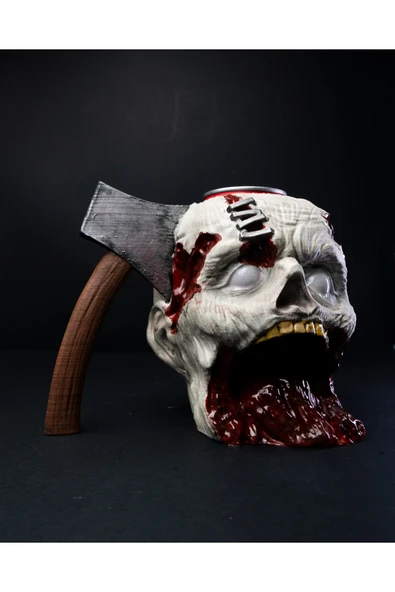 TuransoyCraft Halloween Frankenstein İçecek Tutucu Cadılar Bayramı Frankenstein İçecek Tutucu ürün görseli 1