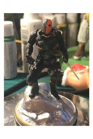 TuransoyCraft Batman Death Stroke Boyalı Figür 20 cm ürün görseli 1