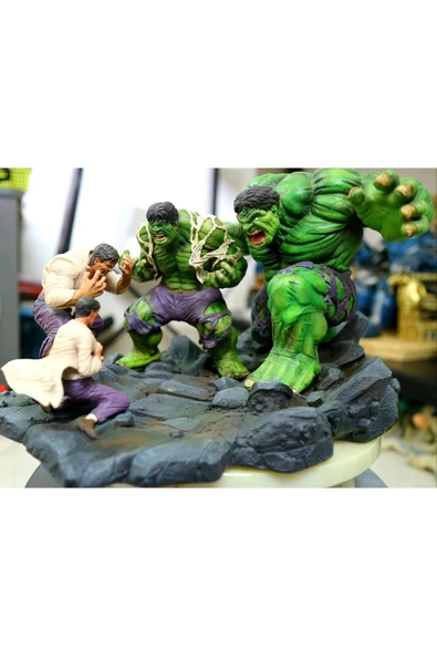 TuransoyCraft Hulk Transformation Dönüşüm Figür 25 cm (dev Boy) - Resim 3