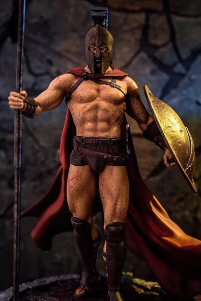 TuransoyCraft Kral Leonidas 300 Spartalı Boyalı Figür 20 Cm (büyük Boy) ürün görseli 1