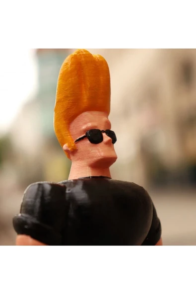 TuransoyCraft Johnny Bravo Figür 20cm ürün görseli 1