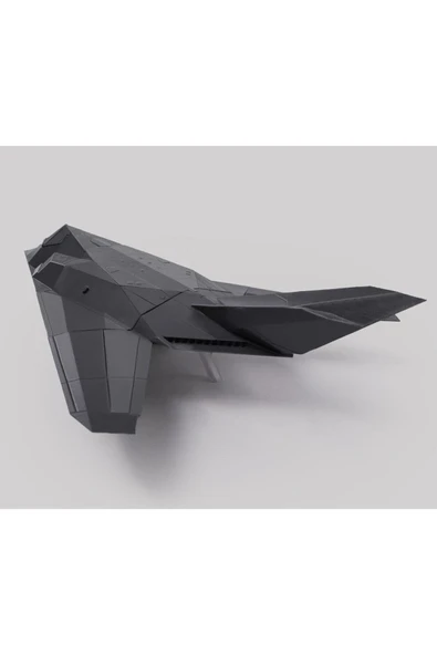 TuransoyCraft F-117 Nighthawk Model Uçak 30 Cm (dev Boy) - Resim 4