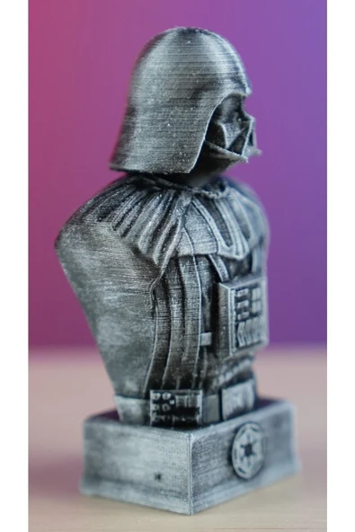 YaspeCraft Darth Vader Star Wars Boyalı Büst Figür 13 Cm - Resim 2