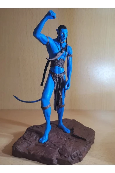 TuransoyCraft Jake Sully Avatar Boyali Figür 20 cm - Resim 4