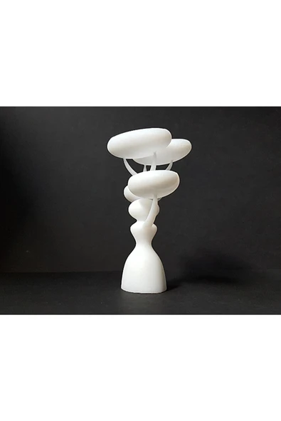 TuransoyCraft Dekoratif Model 4'lü Tealight Mumluk 15 Cm ürün görseli 1