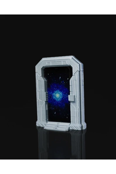 TuransoyCraft Uzay Gemisi Kapı Portalı Telefon Tutucu 18cm ürün görseli 1