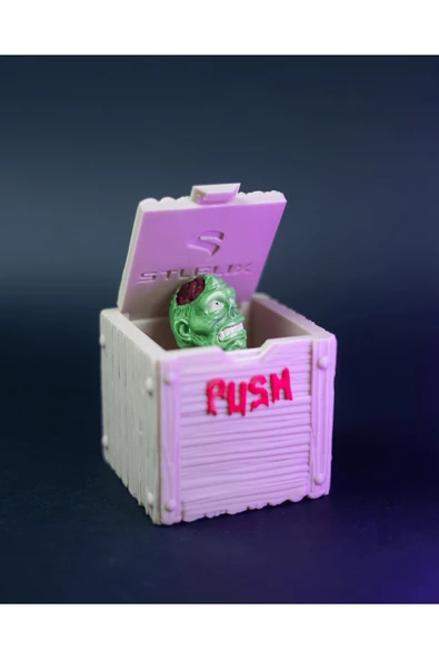 TuransoyCraft Cadılar Bayramı Frankenstein Kutu Oyuncak Halloween Kutu Oyuncak ürün görseli 1