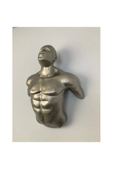TuransoyCraft Modern Adam Duvar Dekoru Sculpture Angel Man Wall (giga Dev Boy) ürün görseli 1