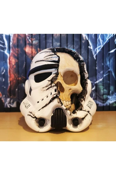 TuransoyCraft Star Wars Death Trooper Kask Figür 20 CM (BÜYÜK BOY) ürün görseli 1