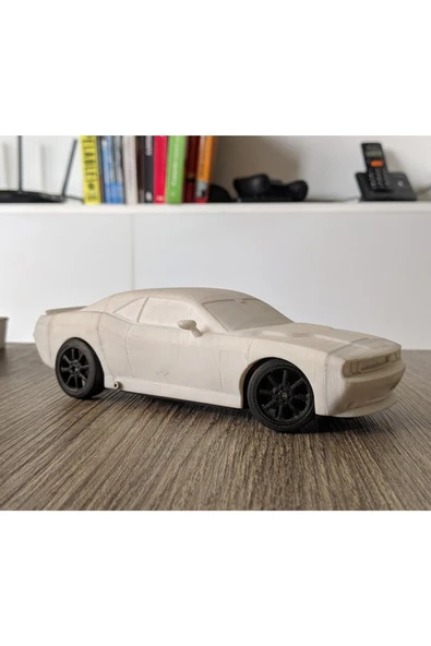 TuransoyCraft Dodge Challenger Model Araba Biblo - Resim 3