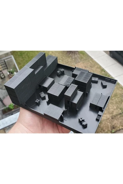 TuransoyCraft Call Of Duty Modern Warfare Shipment Map Harita Biblo (BÜYÜK BOY) ürün görseli 1